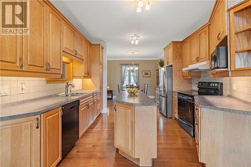 1436 Flanders Road, Brockville, ON - Indoor Photo Showing Kitchen With Double Sink