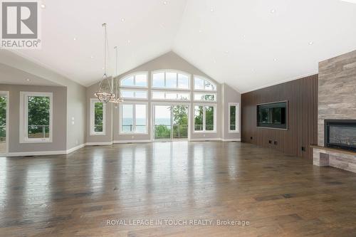 57A Maplewood Parkway, Oro-Medonte, ON - Indoor With Fireplace