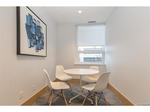 1108-777 Herald St, Victoria, BC - Indoor Photo Showing Dining Room