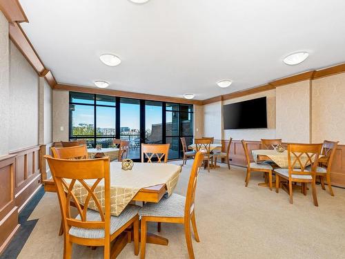 714-21 Dallas Rd, Victoria, BC - Indoor Photo Showing Dining Room