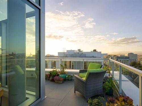 1702-989 Johnson St, Victoria, BC - Outdoor With View With Exterior