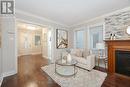 2450 Nichols Drive S, Oakville, ON  - Indoor Photo Showing Living Room With Fireplace 