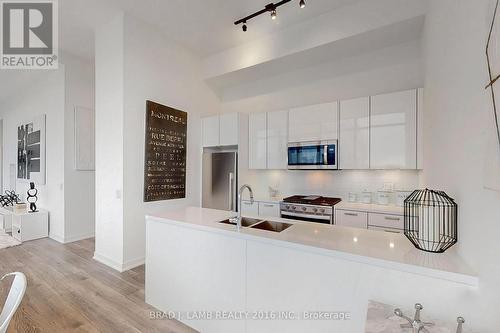 2502 - 55 Ontario Street, Toronto, ON - Indoor Photo Showing Kitchen With Double Sink