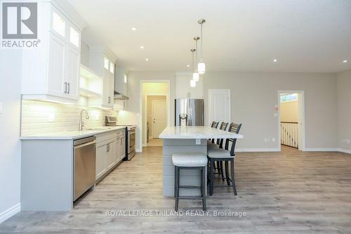 23 - 234 Peach Tree Boulevard, St. Thomas, ON - Indoor Photo Showing Kitchen With Upgraded Kitchen