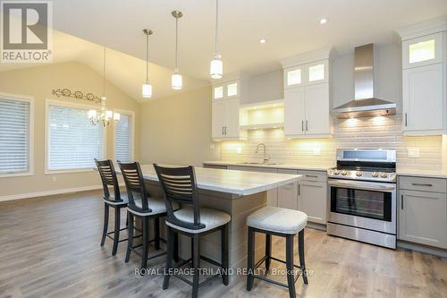 23 - 234 Peach Tree Boulevard, St. Thomas, ON - Indoor Photo Showing Kitchen With Upgraded Kitchen