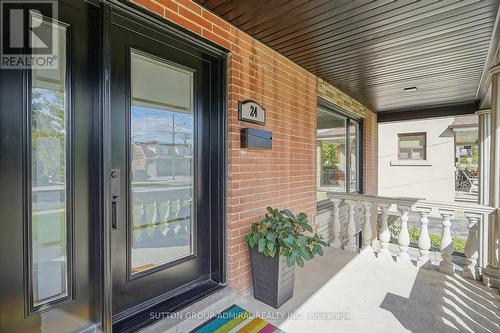 24 Cartwright Avenue, Toronto, ON - Outdoor With Deck Patio Veranda With Exterior