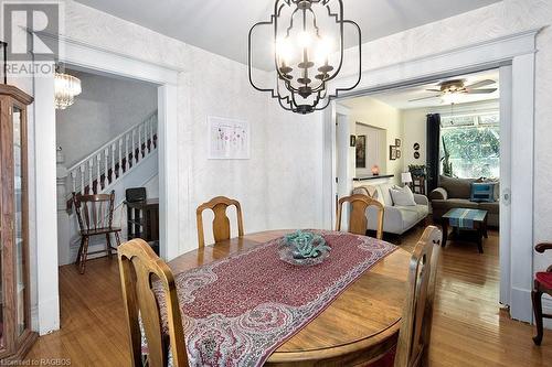 585 2Nd Avenue E, Owen Sound, ON - Indoor Photo Showing Dining Room