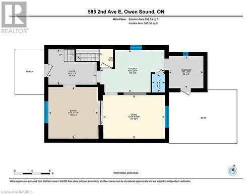 Floor Plans - 585 2Nd Avenue E, Owen Sound, ON - Other