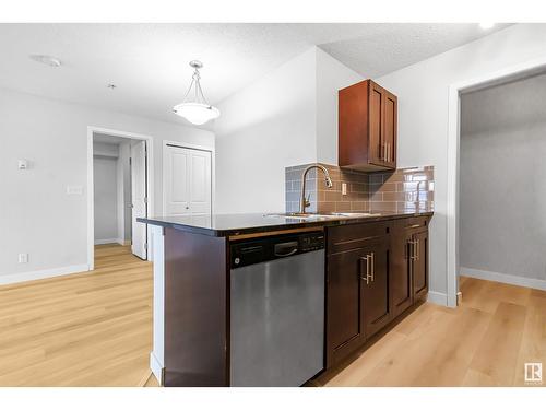 #208 107 Watt Cm Sw, Edmonton, AB - Indoor Photo Showing Kitchen