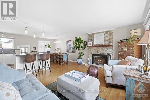 11 Stillwater Drive, Ottawa, ON - Indoor Photo Showing Living Room With Fireplace