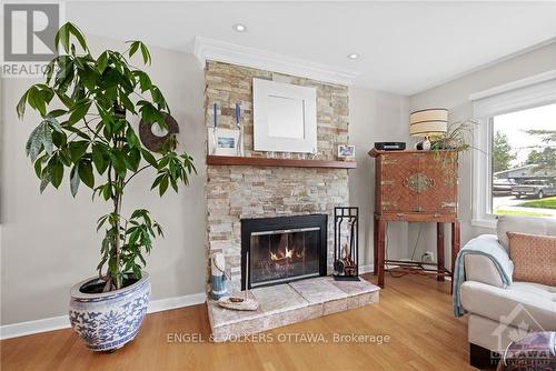 11 Stillwater Drive, Ottawa, ON - Indoor Photo Showing Living Room With Fireplace