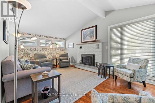 9 Simeon Street, Prince Edward County (Picton), ON - Indoor Photo Showing Living Room With Fireplace