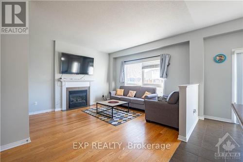 260 Opale Street, Clarence-Rockland, ON - Indoor Photo Showing Living Room With Fireplace