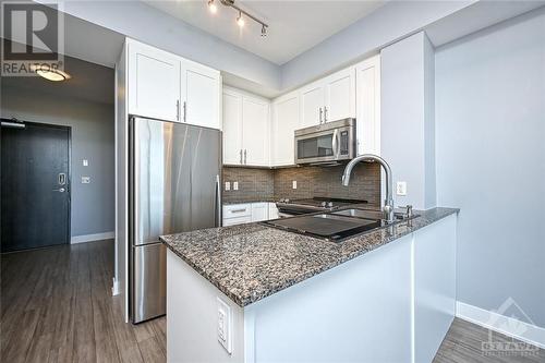 1035 Bank Street Unit#802, Ottawa, ON - Indoor Photo Showing Kitchen With Double Sink With Upgraded Kitchen