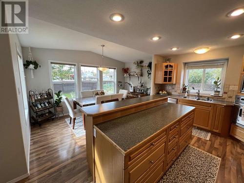 5615 Angus Court, Fort Nelson, BC - Indoor Photo Showing Kitchen With Double Sink