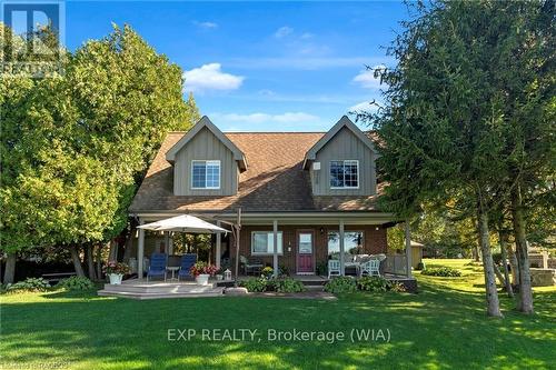 850 Pike Bay Road, Northern Bruce Peninsula, ON - Outdoor With Deck Patio Veranda With Facade