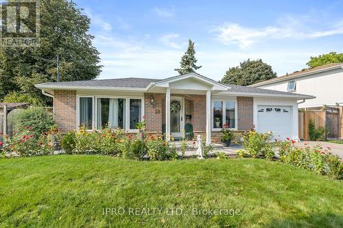 28 Irwin Crescent, Halton Hills, ON - Outdoor With Deck Patio Veranda