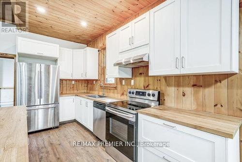 1153 Riding Ranch Road, South River, ON - Indoor Photo Showing Kitchen