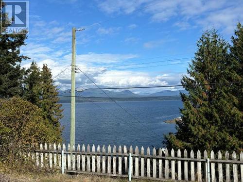 5358 Earl Street, Texada Island, BC - Outdoor With Body Of Water With View