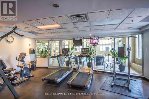 213 - 2121 Lake Shore Boulevard W, Toronto, ON - Indoor Photo Showing Gym Room