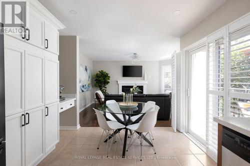 2410 Edgerose Lane, Oakville, ON - Indoor Photo Showing Dining Room With Fireplace