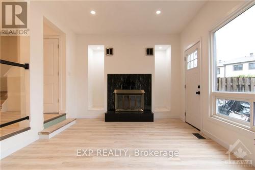 C - 77 Foxfield Drive, Ottawa, ON - Indoor With Fireplace