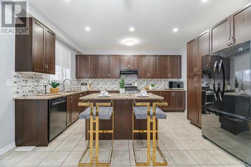 16 Burgess Crescent, Brantford, ON - Indoor Photo Showing Kitchen With Stainless Steel Kitchen With Upgraded Kitchen