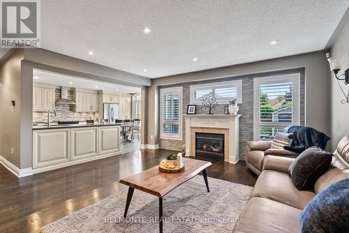 863 Coldstream Drive, Oshawa (Taunton), ON - Indoor Photo Showing Living Room With Fireplace