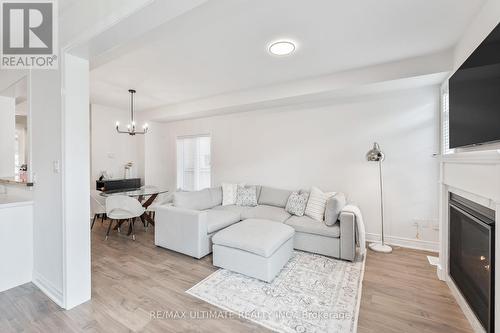 117 Branigan Crescent, Halton Hills, ON - Indoor Photo Showing Living Room With Fireplace