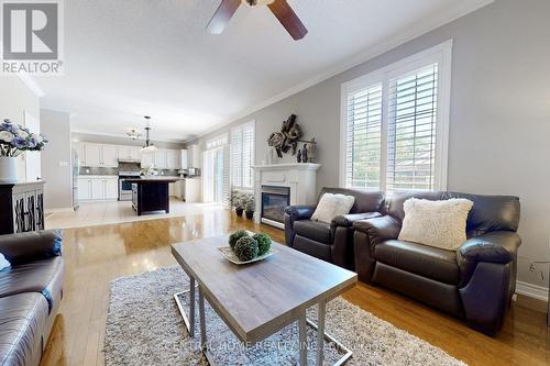 49 Ferncroft Drive, Georgina, ON - Indoor Photo Showing Living Room With Fireplace