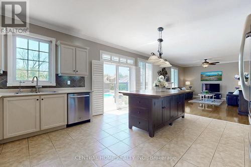 49 Ferncroft Drive, Georgina, ON - Indoor Photo Showing Kitchen With Double Sink