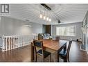 6144 Berger Place, Prince George, BC  - Indoor Photo Showing Dining Room With Fireplace 