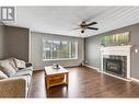 6144 Berger Place, Prince George, BC  - Indoor Photo Showing Living Room With Fireplace 