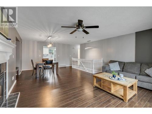 6144 Berger Place, Prince George, BC - Indoor Photo Showing Living Room With Fireplace