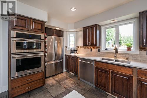 2500 Marleau Road, Prince George, BC - Indoor Photo Showing Kitchen With Double Sink