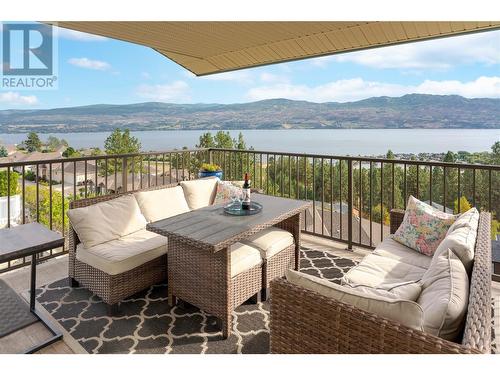 1431 Menu Road, West Kelowna, BC - Outdoor With Body Of Water With Deck Patio Veranda With View With Exterior