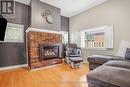 297 Celina Street, Oshawa (Central), ON  - Indoor Photo Showing Living Room With Fireplace 