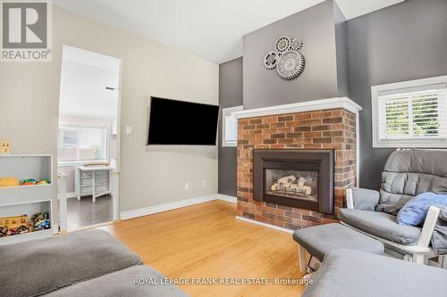 297 Celina Street, Oshawa (Central), ON - Indoor Photo Showing Living Room With Fireplace