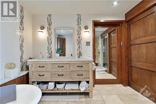 The ensuite is a space in which to indulge - 40 Boteler Street Unit#1102, Ottawa, ON - Indoor Photo Showing Bathroom