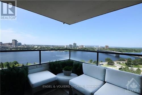 1102 - 40 Boteler Street, Ottawa, ON - Outdoor With Body Of Water With View With Exterior