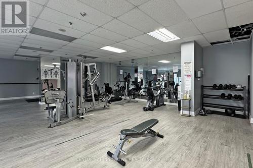 410 - 2550 Lawrence Avenue E, Toronto, ON - Indoor Photo Showing Gym Room