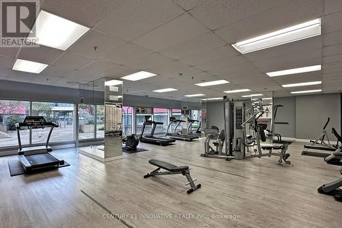 410 - 2550 Lawrence Avenue E, Toronto, ON - Indoor Photo Showing Gym Room