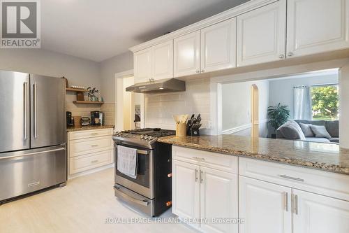 Updated kitchen with new appliances - 191 Bethany Street, North Middlesex (Parkhill), ON - Indoor Photo Showing Kitchen