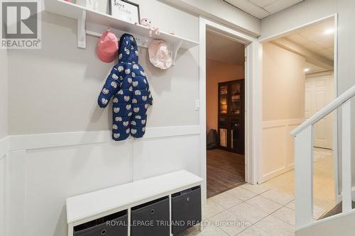 Basement foyer with laundry - 191 Bethany Street, North Middlesex (Parkhill), ON - Indoor