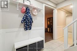 Basement foyer with laundry - 