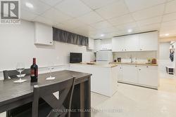 Lower kitchen and dining room - 