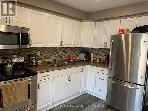 73 Enmount Drive, Brampton, ON - Indoor Photo Showing Kitchen With Stainless Steel Kitchen With Double Sink