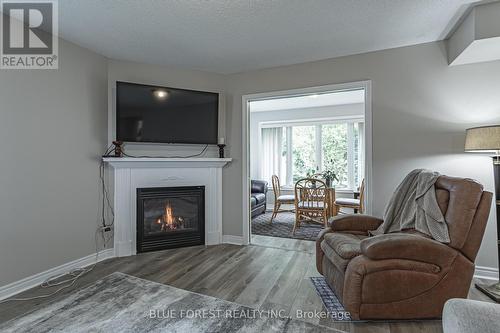 77 Woodvale Drive, Thames Centre (Dorchester), ON - Indoor Photo Showing Living Room With Fireplace