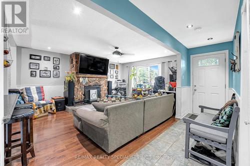 2958 King Street, Caledon, ON - Indoor Photo Showing Living Room With Fireplace