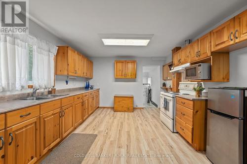 57 Fire Route 104, Galway-Cavendish And Harvey, ON - Indoor Photo Showing Kitchen With Double Sink